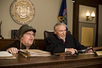 The Judge (Dennis Hopper) with Malone