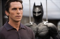 Christian Bale as Bruce Wayne and Batman