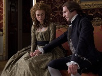 The Duchess with the Duke of Devonshire (Ralph Fiennes)