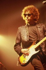 Bob Dylan performing around 1980