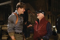 Fraser tries to give some tips to director Rob Cohen, who apparently wasn't listening