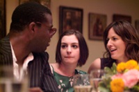 Sidney (Tunde Adebimpe), Kym, and Rachel