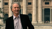 Bill Maher outside the Vatican City