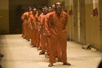 Actors playing Iraqi prisoners of war