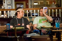 Reilly and Ferrell's antics are crazy … and crass
