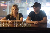 Michele (Abbie Cornish) and Brandon have a drink