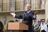 William Hurt as President Ashton