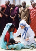 Mother Teresa's commitment to the poor impressed Hussey
