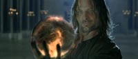 Aragorn confronts Sauron through the palantir in one new scene