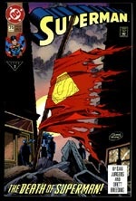 In 1992, the Man of Steel met his doom