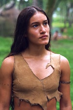 The upward gaze of Pocahontas (Q'Orianka Kilcher) may represent a longing for something more