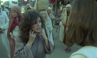 Mary Magdalene released from her demon possession