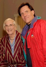 Martin Landau and producer Bill McKay