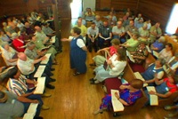 A Sacred Harp singing