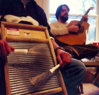 Washboard percussion