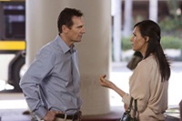 Bryan and ex-wife Lenore (Famke Janssen) don't always see eye-to-eye