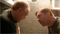 Brian Cox as Frank Perry, Damian Lewis as Rizza