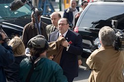 James Gandolfini as the mayor