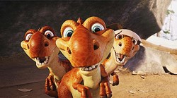 The three dinosaur hatchlings
