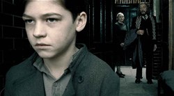 Hero Fiennes Tiffin as a young Tom Riddle