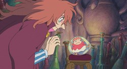 Fujimoto (voiced by Liam Neeson) and Ponyo