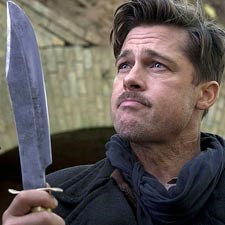 Brad Pitt as Lt. Aldo Raine