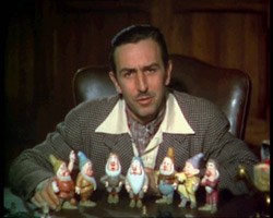 Walt introduced the dwarfs in the trailer
