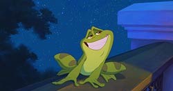 Prince-frog Naveen (voiced by Bruno Campos)