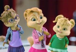 The Chipettes make an impression on everyone
