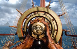 The helm of the Dawn Treader