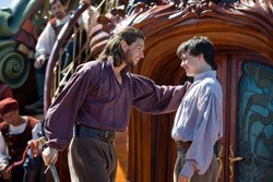 Caspian (Ben Barnes) and Edmund (Skandar Keynes)