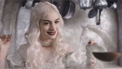 Anne Hathaway as The White Queen