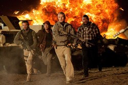 Bradley Cooper, Sharlto Copley, Liam Neeson, and Quinton 'Rampage' Jackson are the new A-Team