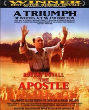 Duvall wrote, directed, funded, and starred in 'The Apostle'