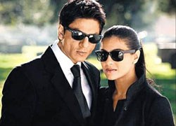 Khan and Kajol are among India's most popular movie stars
