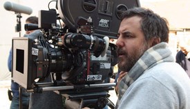 Director Mark Romanek on the set