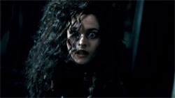 Helena Bonham Carter as Bellatrix Lestrange