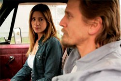 Mira Sorvino and Barry Pepper in 'Dandelion Dust'