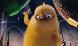 Carlos the chick, voiced by Hank Azaria