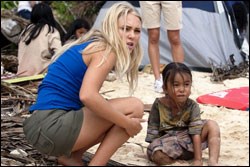 Bethany meets a youngster on a missions trip to Thailand
