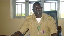 South Sudanese government inspector Alphonse Lesur says officials have found problems at Childers's orphanage. South Sudanese government inspector Alphonse Lesur says officials have found problems at Childers's orphanage.