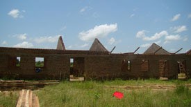 Plans to build a school at the orphanage are on hold. Plans to build a school at the orphanage are on hold.