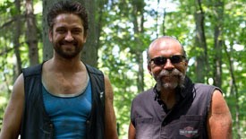 Actor Gerard Butler (left) plays Childers in Machine Gun Preacher, which opens tomorrow.