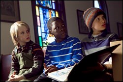 Billy (right) with buddies Lucas (Christian Martin) and Howard (Bobb'E J. Thompson)