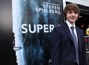 Joel Courtney at the 'Super 8' premiere
