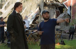 Director Timur Bekmambetov with Walker on the set