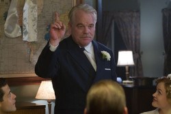 Philip Seymour Hoffman as Lancaster Dodd