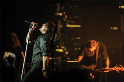 Stapp and Creed at a recent tour event