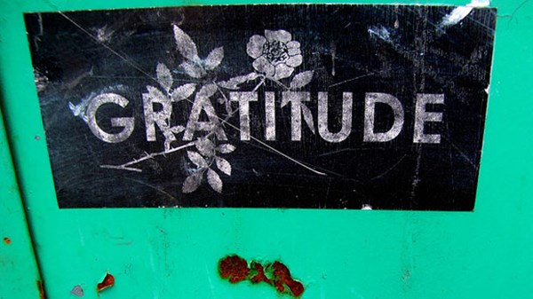 Gratitude Comes to the City