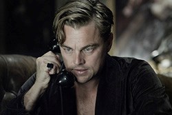 Leonardo DiCaprio as Jay Gatsby in The Great Gatsby